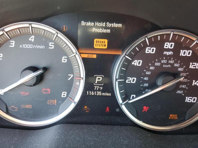 5FRYD4H52HB012080 - 2017 ACURA MDX TECHNOLOGY WHITE photo 8