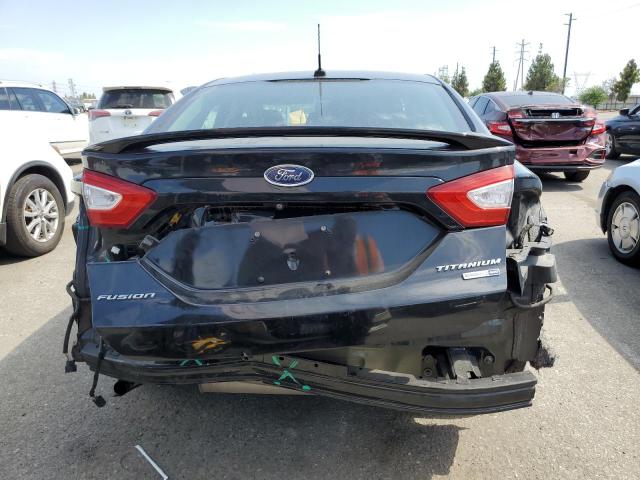 3FA6P0D95FR172795 - 2015 FORD FUSION TITANIUM BLACK photo 6