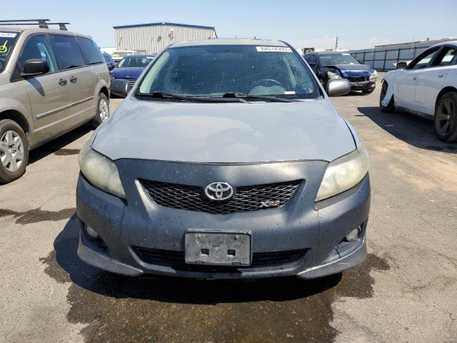 1NXBE4EE7AZ277692 - 2010 TOYOTA COROLLA XRS GRAY photo 5