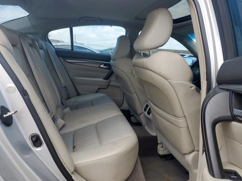 19UUA8F50CA038795 - 2012 ACURA TL SILVER photo 10