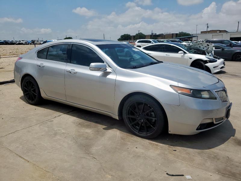 19UUA8F50CA038795 - 2012 ACURA TL SILVER photo 4