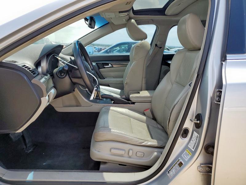 19UUA8F50CA038795 - 2012 ACURA TL SILVER photo 7