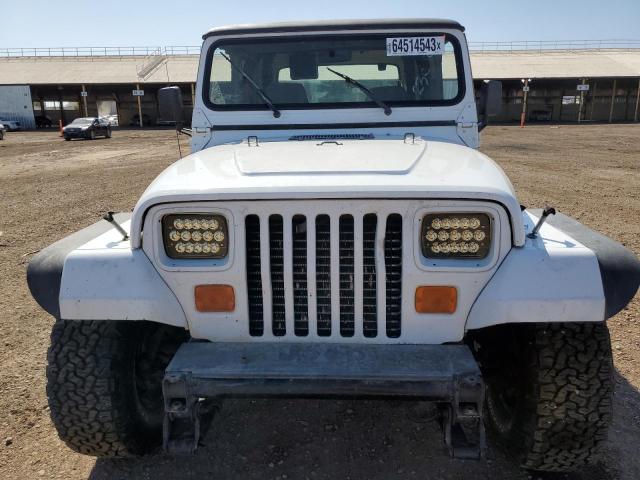 1J4FY19P4SP202871 - 1995 JEEP WRANGLER / S WHITE photo 5