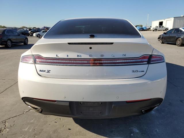 3LN6L2G96FR612905 - 2015 LINCOLN MKZ WHITE photo 6