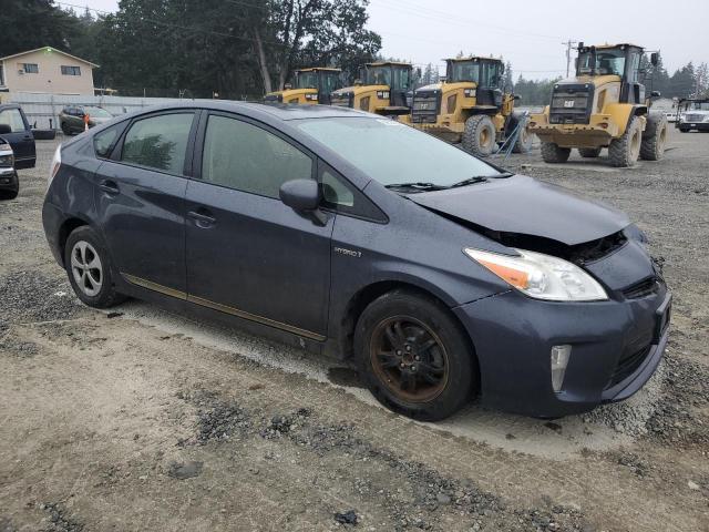 JTDKN3DU7D1627030 - 2013 TOYOTA PRIUS GRAY photo 4