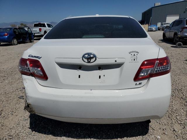 4T1BF3EK3AU546185 - 2010 TOYOTA CAMRY BASE WHITE photo 6