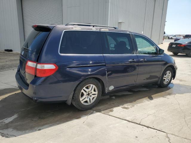 5FNRL38436B084607 - 2006 HONDA ODYSSEY EX BLUE photo 3