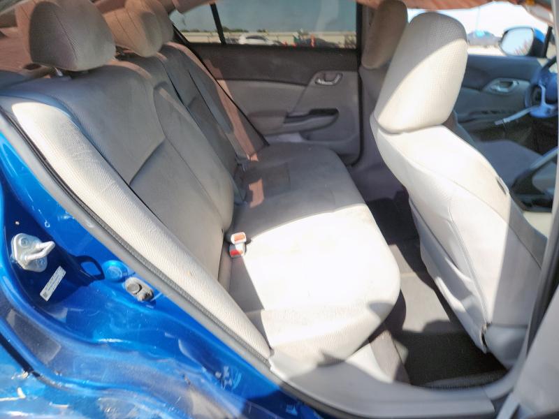 19XFB2F55CE342879 - 2012 HONDA CIVIC LX BLUE photo 10