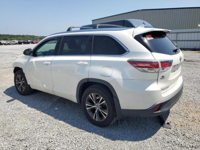 5TDJKRFHXGS270215 - 2016 TOYOTA HIGHLANDER XLE Weiß Foto 2