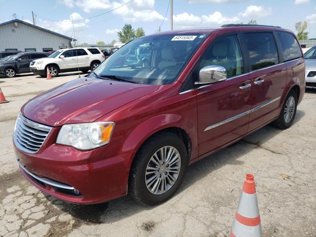 2C4RC1CG9DR508766 - 2013 CHRYSLER TOWN & COU TOURING L RED photo 1