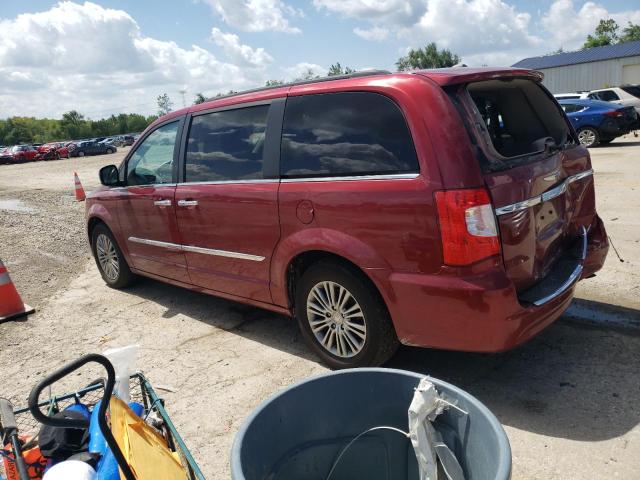 2C4RC1CG9DR508766 - 2013 CHRYSLER TOWN & COU TOURING L RED photo 2