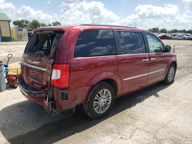 2C4RC1CG9DR508766 - 2013 CHRYSLER TOWN & COU TOURING L RED photo 3