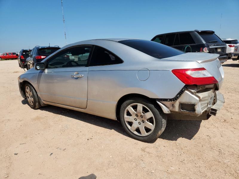 2HGFG12658H539199 - 2008 HONDA CIVIC LX ვერცხლისფერი ფოტო 2