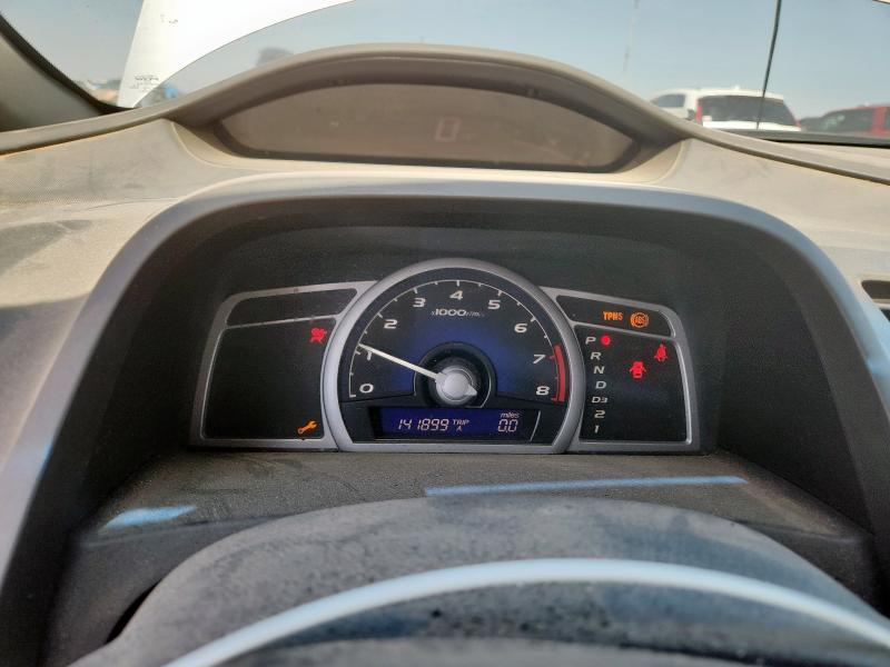 2HGFG12658H539199 - 2008 HONDA CIVIC LX ვერცხლისფერი ფოტო 9