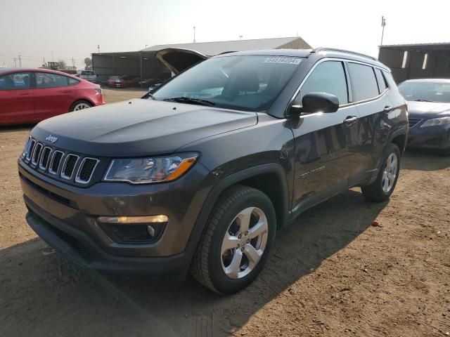 3C4NJDBB0JT401058 - 2018 JEEP COMPASS LATITUDE GRAY photo 1