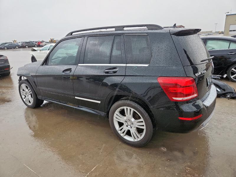 WDCGG5HB0EG330159 - 2014 MERCEDES-BENZ GLK 350 BLACK photo 2