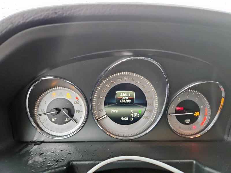 WDCGG5HB0EG330159 - 2014 MERCEDES-BENZ GLK 350 BLACK photo 9