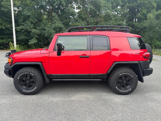 JTEBU4BFXCK132855 - 2012 TOYOTA FJ CRUISER RED photo 11