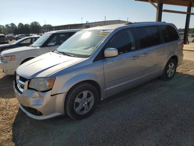 2D4RN5DG8BR662496 - 2011 DODGE CARAVAN CREW SILVER photo 1