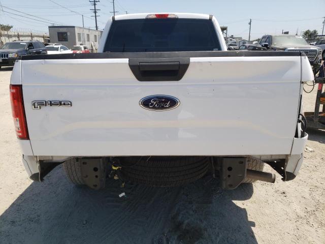 1FTEX1CP1FKD44997 - 2015 FORD F150 SUPER CAB WHITE photo 6