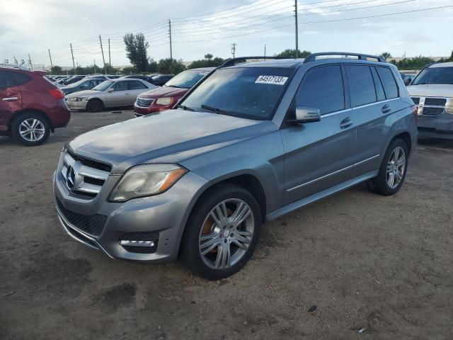 WDCGG8JB9EG276422 - 2014 MERCEDES-BENZ GLK 350 4MATIC GRAY photo 1