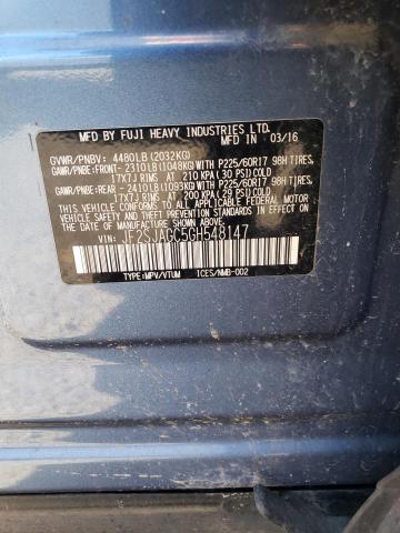 JF2SJAGC5GH548147 - 2016 SUBARU FORESTER 2.5I PREMIUM 蓝色 照片 13