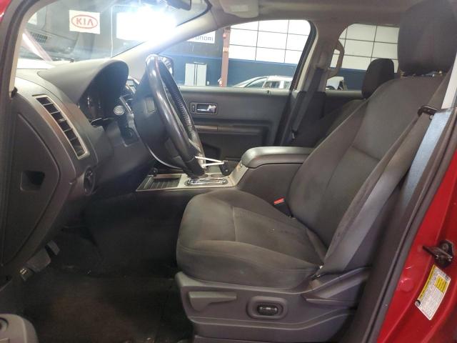 2FMDK48C87BA60095 - 2007 FORD EDGE SEL RED photo 7