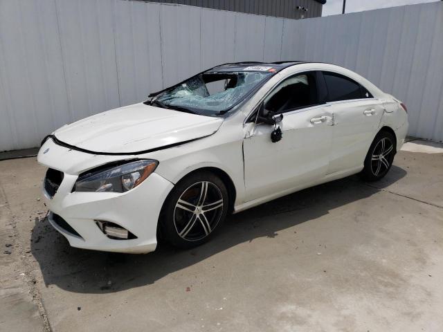 WDDSJ4GB3EN111243 - 2014 MERCEDES-BENZ CLA 250 4MATIC WHITE photo 1