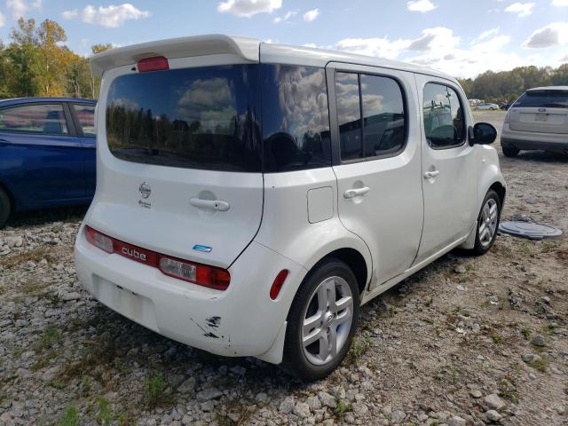 JN8AZ2KR6DT300930 - 2013 NISSAN CUBE S WHITE photo 4