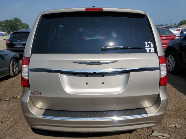 2C4RC1BG5FR675422 - 2015 CHRYSLER TOWN & COU TOURING BEIGE photo 6