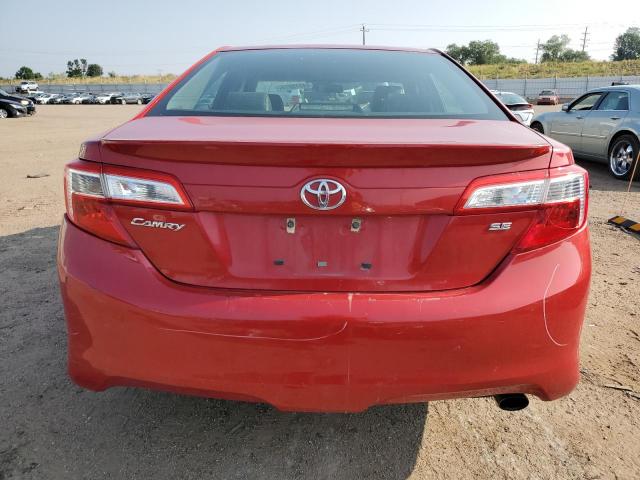 4T1BF1FK3DU691637 - 2013 TOYOTA CAMRY L RED photo 6