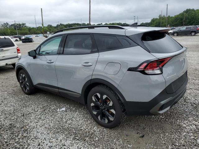 5XYK6CAF7PG127652 - 2023 KIA SPORTAGE X LINE SILVER photo 2