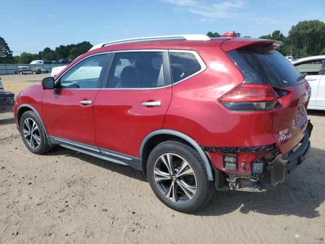 JN8AT2MT1HW403266 - 2017 NISSAN ROGUE S RED photo 2