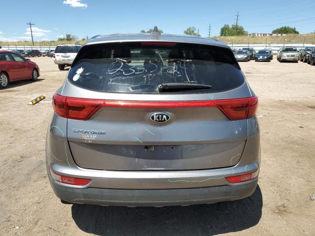 KNDPMCAC2H7111519 - 2017 KIA SPORTAGE LX GRAY photo 6