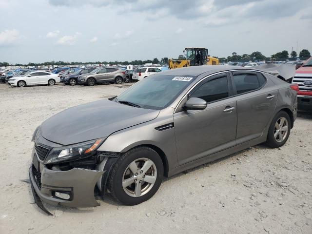 5XXGM4A74FG434368 - 2015 KIA OPTIMA LX GRAY photo 1