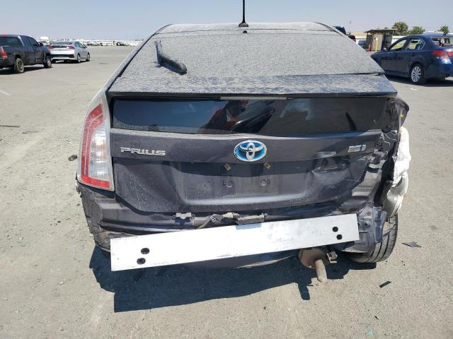 JTDKN3DU7F0457311 - 2015 TOYOTA PRIUS GRAY photo 6