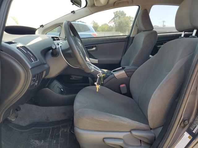 JTDKN3DU7F0457311 - 2015 TOYOTA PRIUS GRAY photo 7