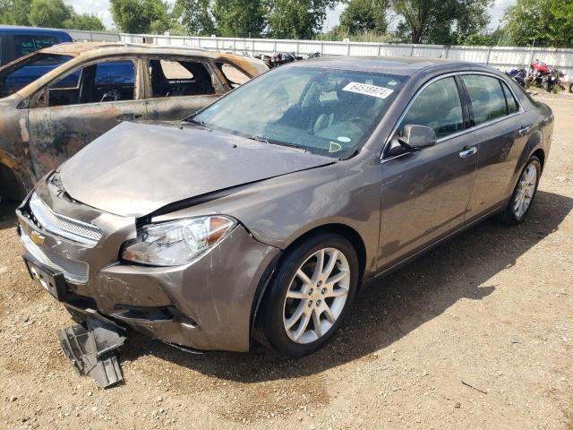 1G1ZE5E73AF249461 - 2010 CHEVROLET MALIBU LTZ ნაცრისფერი ფოტო 1
