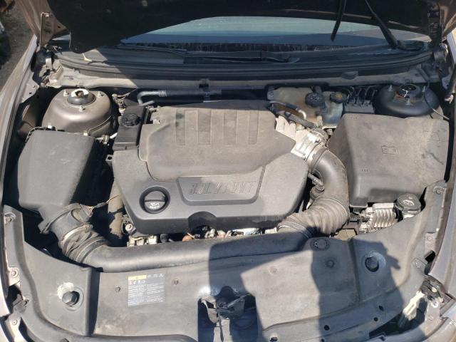 1G1ZE5E73AF249461 - 2010 CHEVROLET MALIBU LTZ ნაცრისფერი ფოტო 11