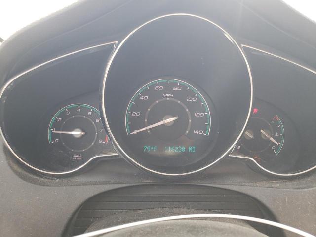 1G1ZE5E73AF249461 - 2010 CHEVROLET MALIBU LTZ ნაცრისფერი ფოტო 9