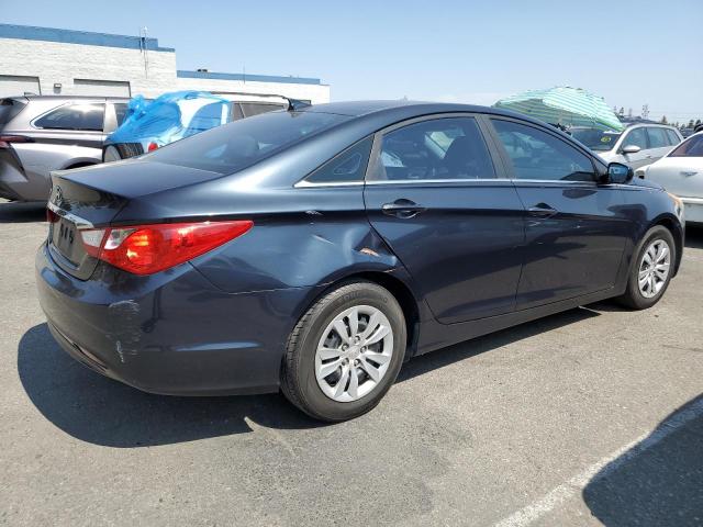 5NPEB4AC4CH489560 - 2012 HYUNDAI SONATA GLS BLUE photo 3