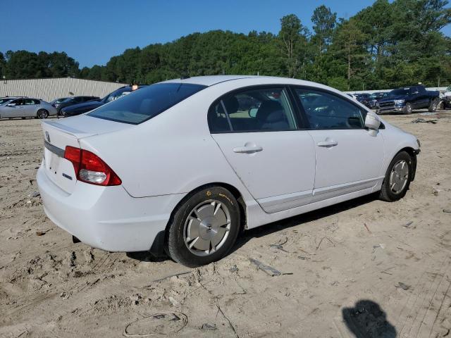 JHMFA3F28BS000433 - 2011 HONDA CIVIC HYBRID 白色 照片 3