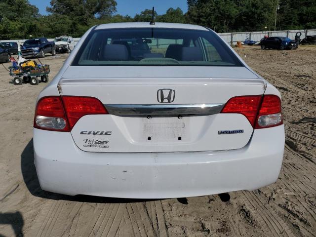JHMFA3F28BS000433 - 2011 HONDA CIVIC HYBRID 白色 照片 6