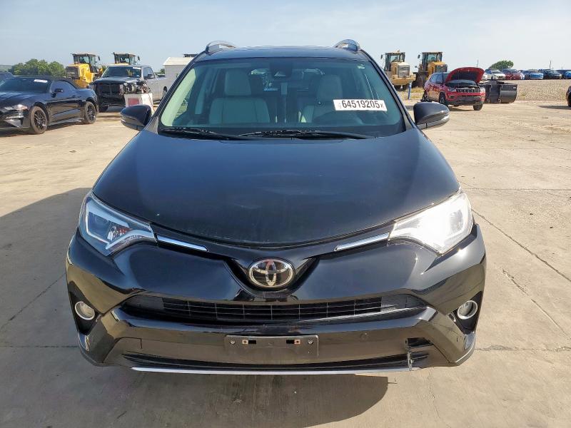 2T3DFREV0HW603210 - 2017 TOYOTA RAV4 LIMITED BLACK photo 5