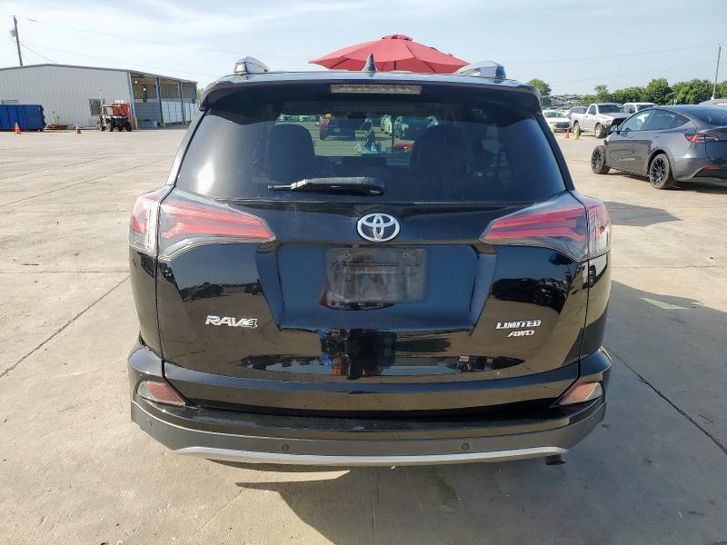 2T3DFREV0HW603210 - 2017 TOYOTA RAV4 LIMITED BLACK photo 6