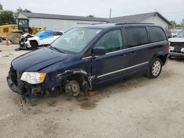2C4RC1BG9DR722836 - 2013 CHRYSLER TOWN & COU TOURING BLUE photo 1