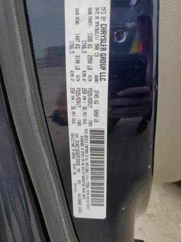 2C4RC1BG9DR722836 - 2013 CHRYSLER TOWN & COU TOURING BLUE photo 14