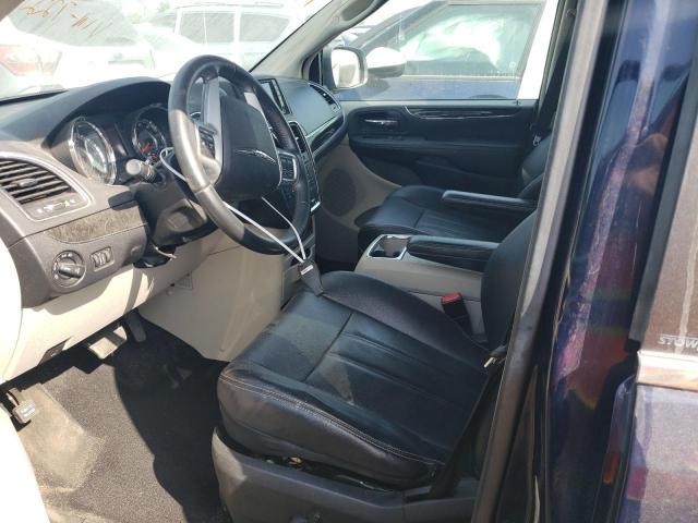 2C4RC1BG9DR722836 - 2013 CHRYSLER TOWN & COU TOURING BLUE photo 7