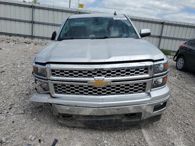 1GCVKREHXFZ164668 - 2015 CHEVROLET 1500 K1500 LT SILVER photo 5