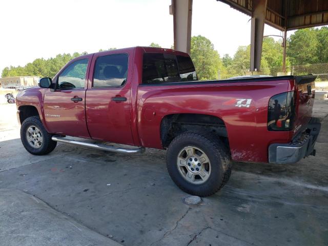 2GCEK13M971609381 - 2007 CHEVROLET SILVERADO K1500 CREW CAB MAROON photo 2